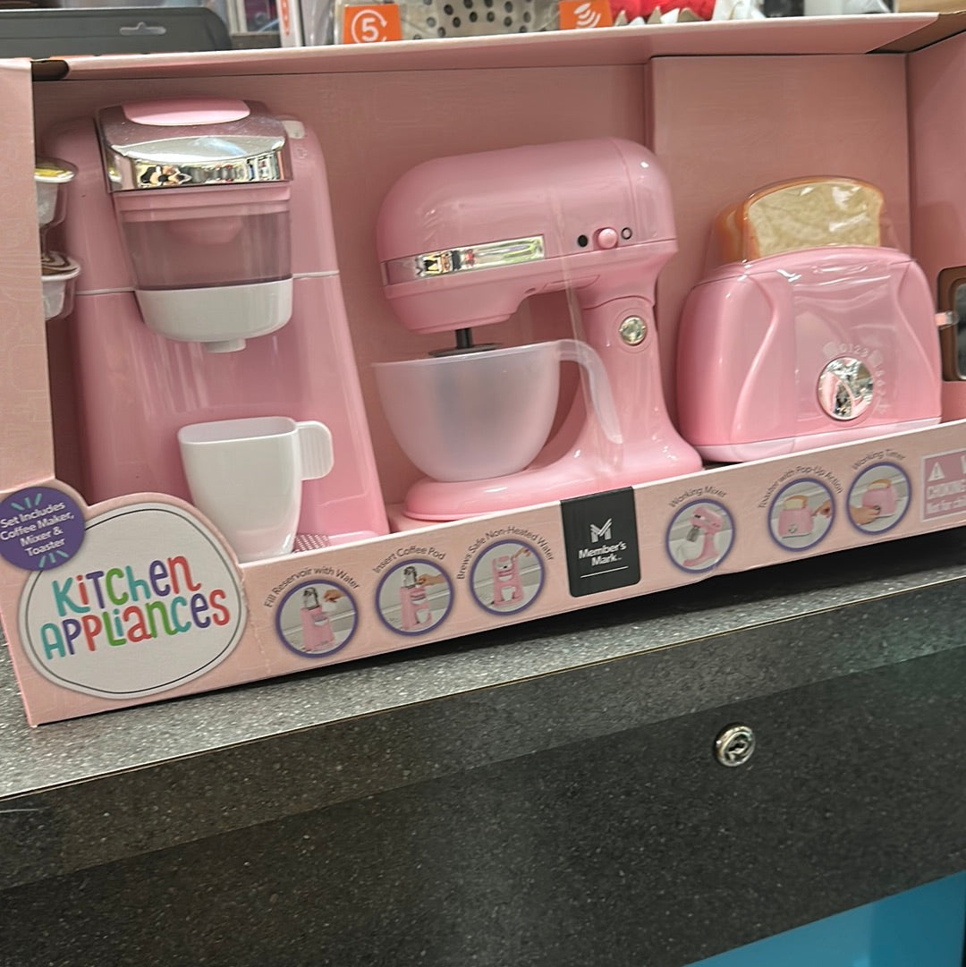 Kitchen Appliances Pink Toy