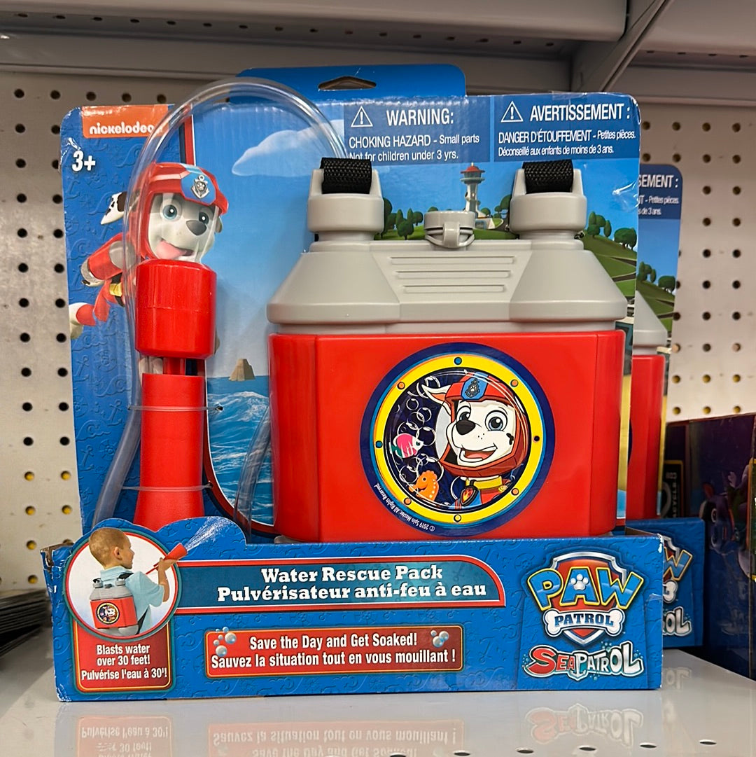 Paw patrol water rescue pack