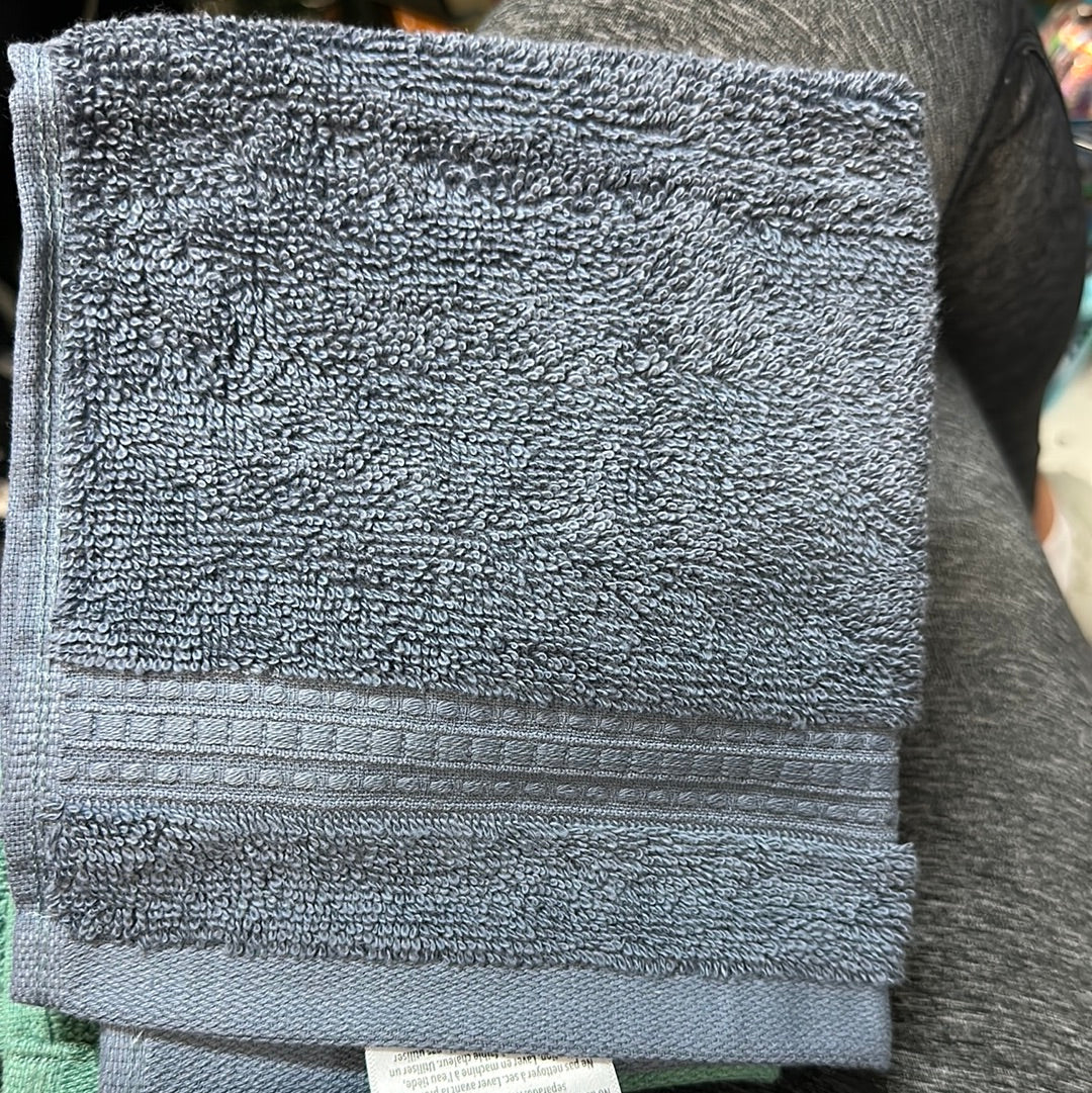 mini towel navy