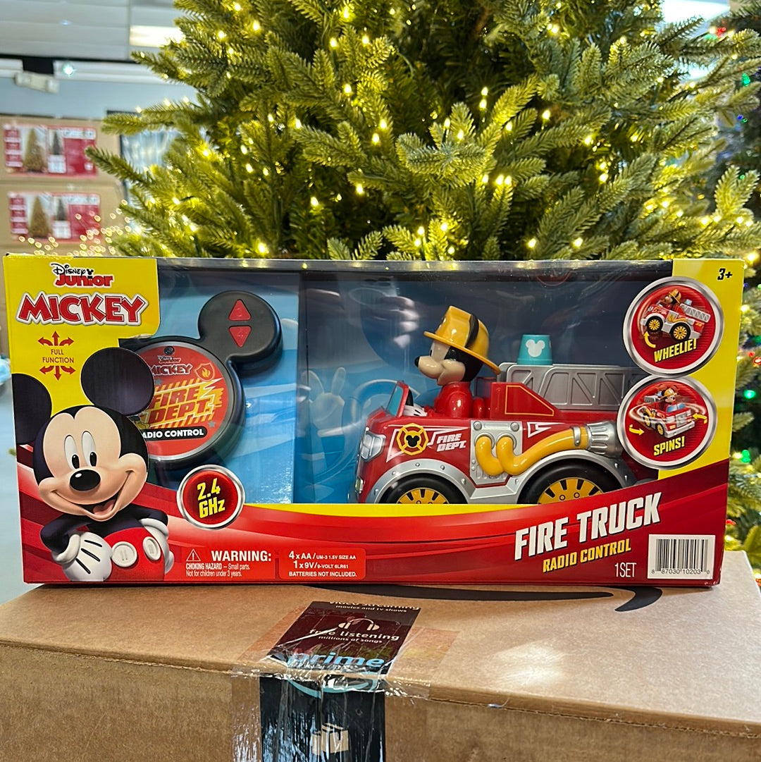 Disney Mickey Fire Truck Radio Control