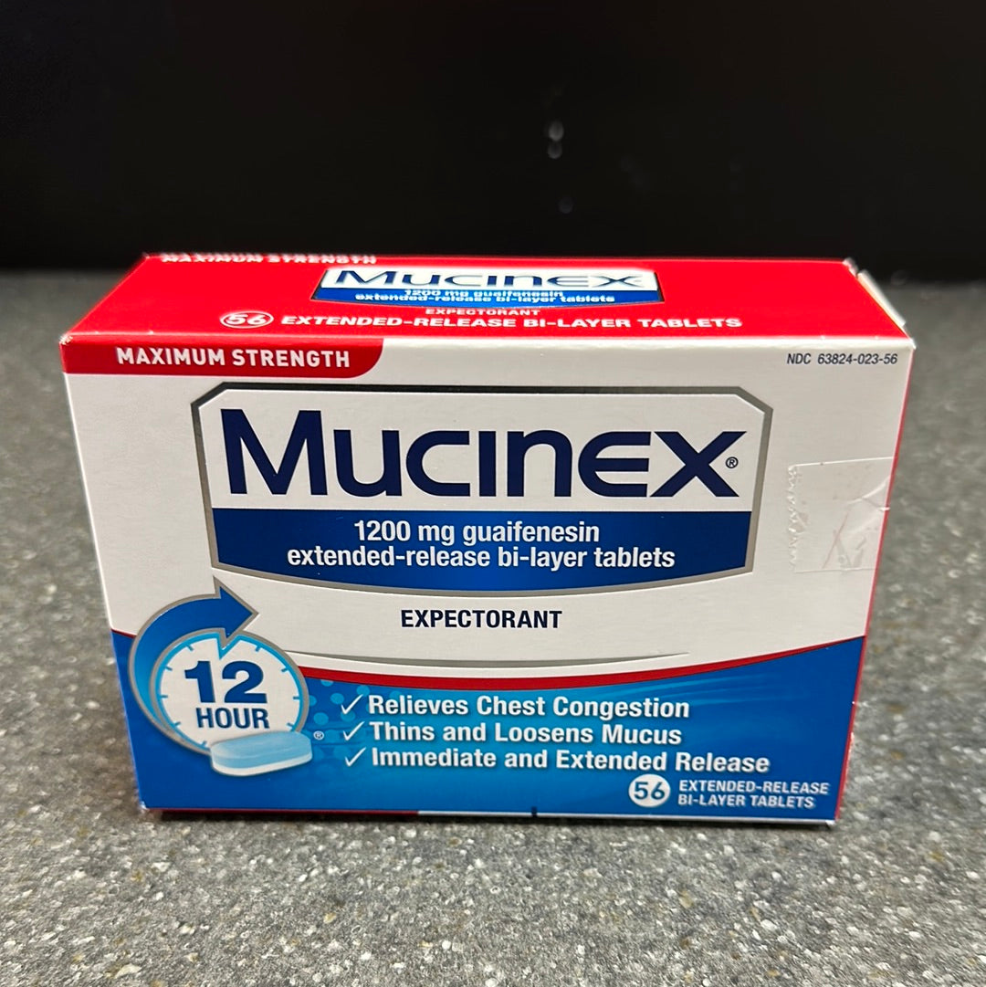 Mucinex 1200mg - OPEN BOX