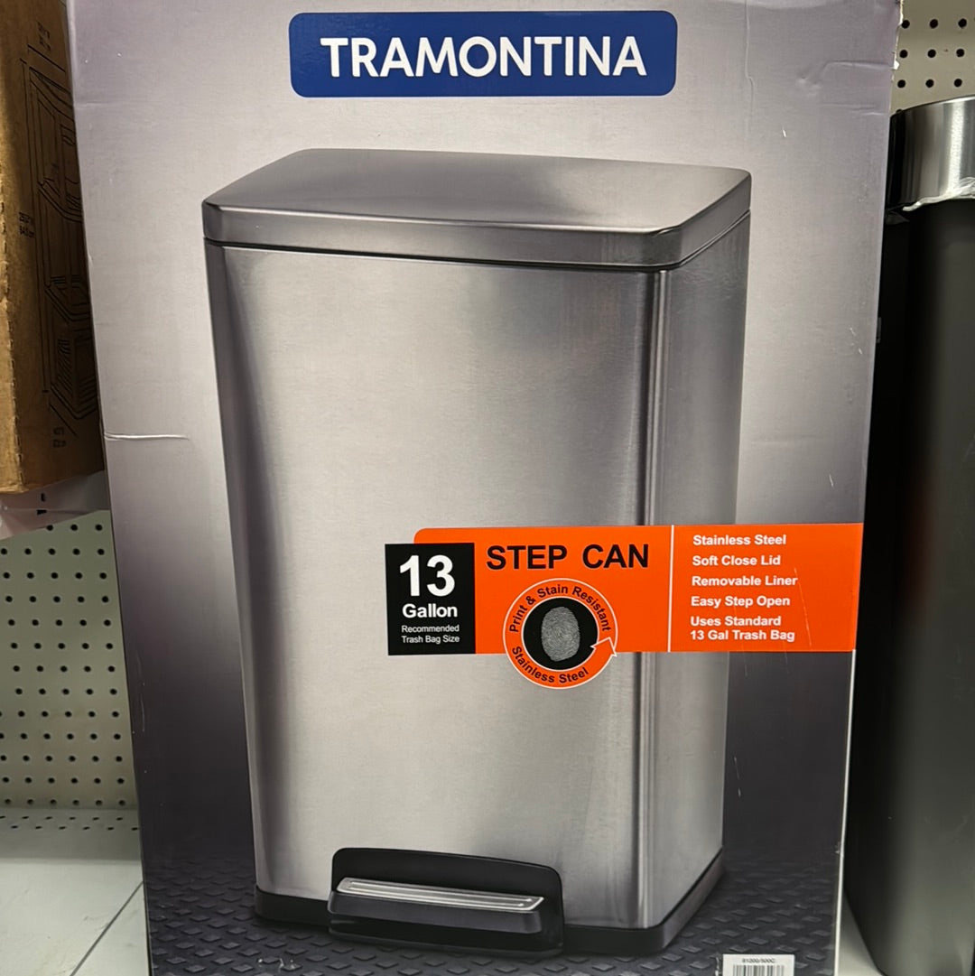 Tramontina step can 13gallon