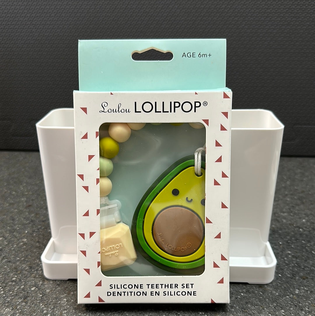 Loulou Lollipop Silicone Teether Set