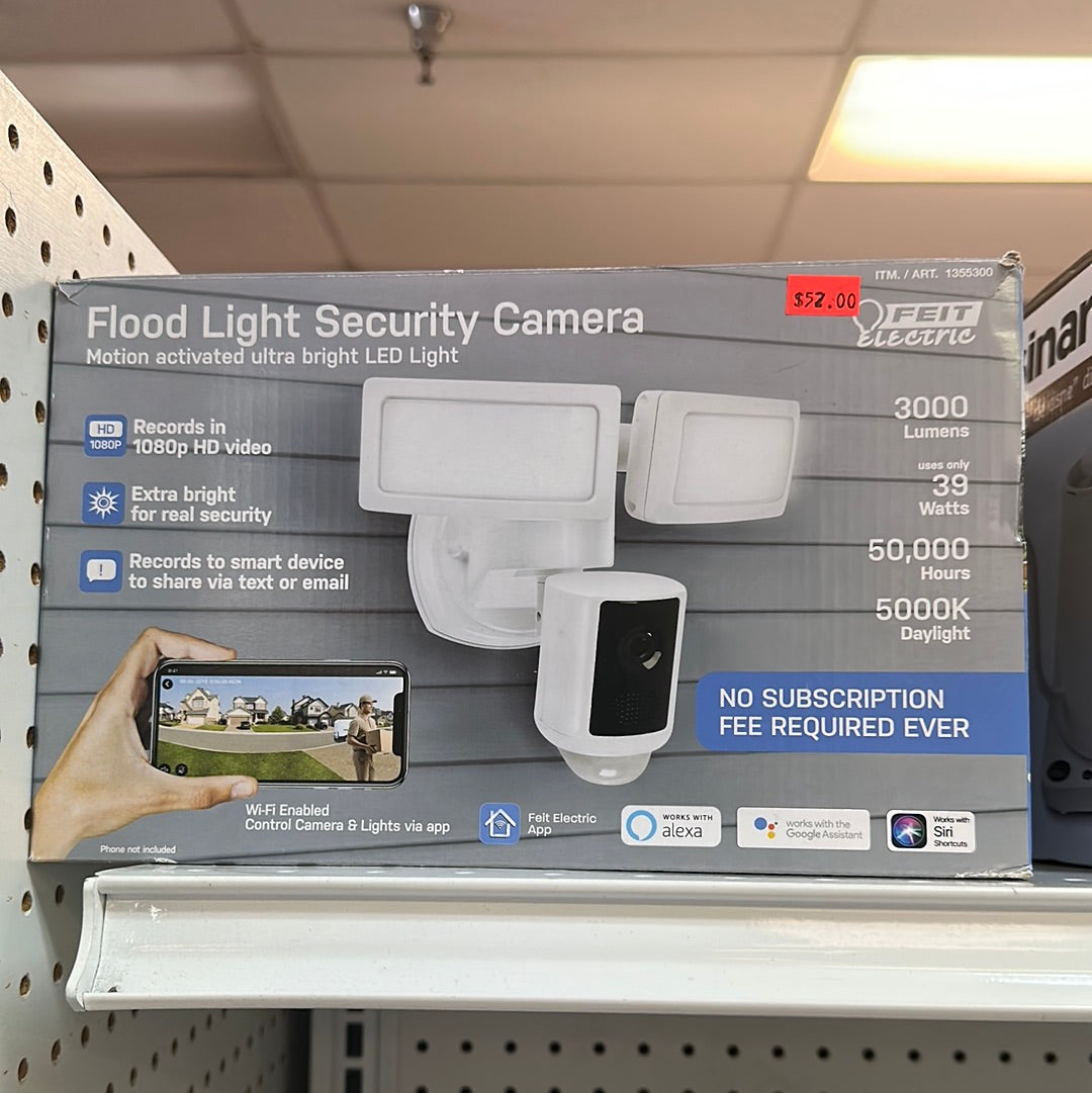 Flood Light Security Camera