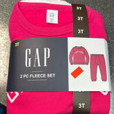 GAP 2pc fleece set 3T