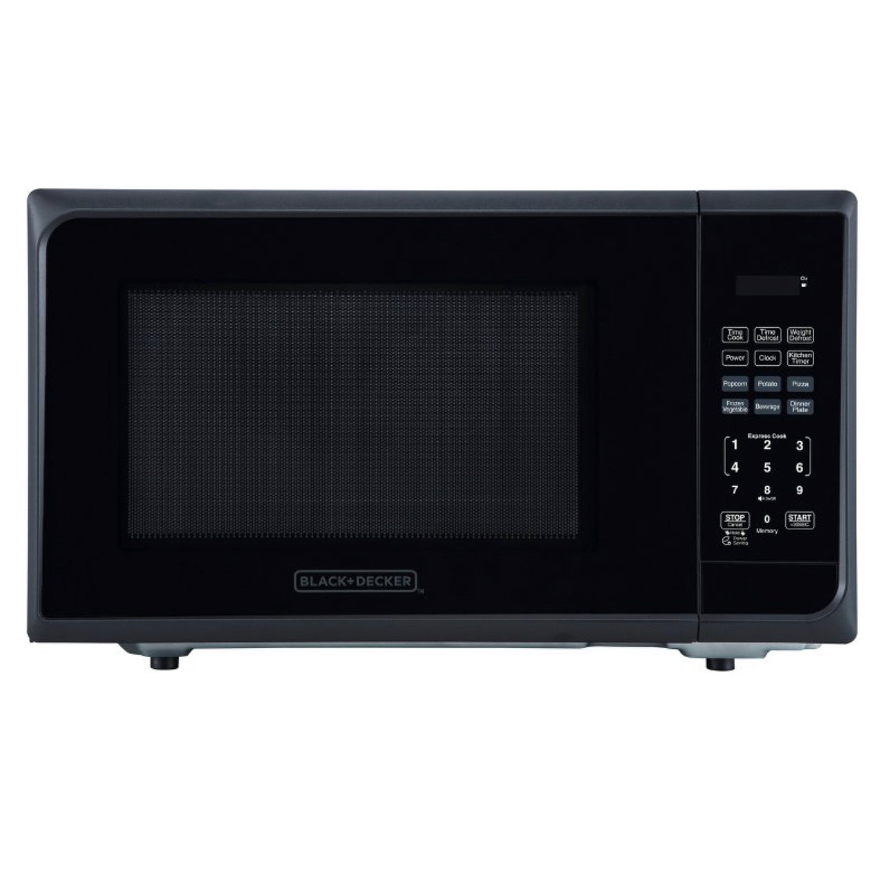 Black+Decker 1.1 cu ft Microwave Oven - black