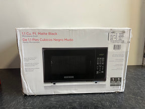 Black+Decker 1.1 cu ft Microwave Oven - black