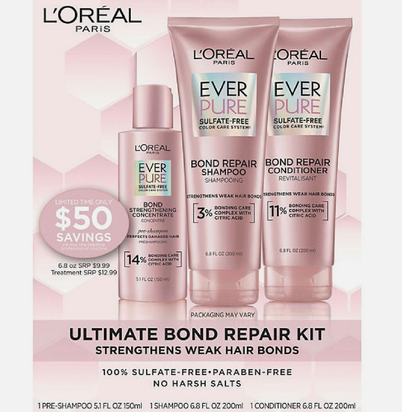 L’Oréal Paris Ultimate Bond Repair Kit