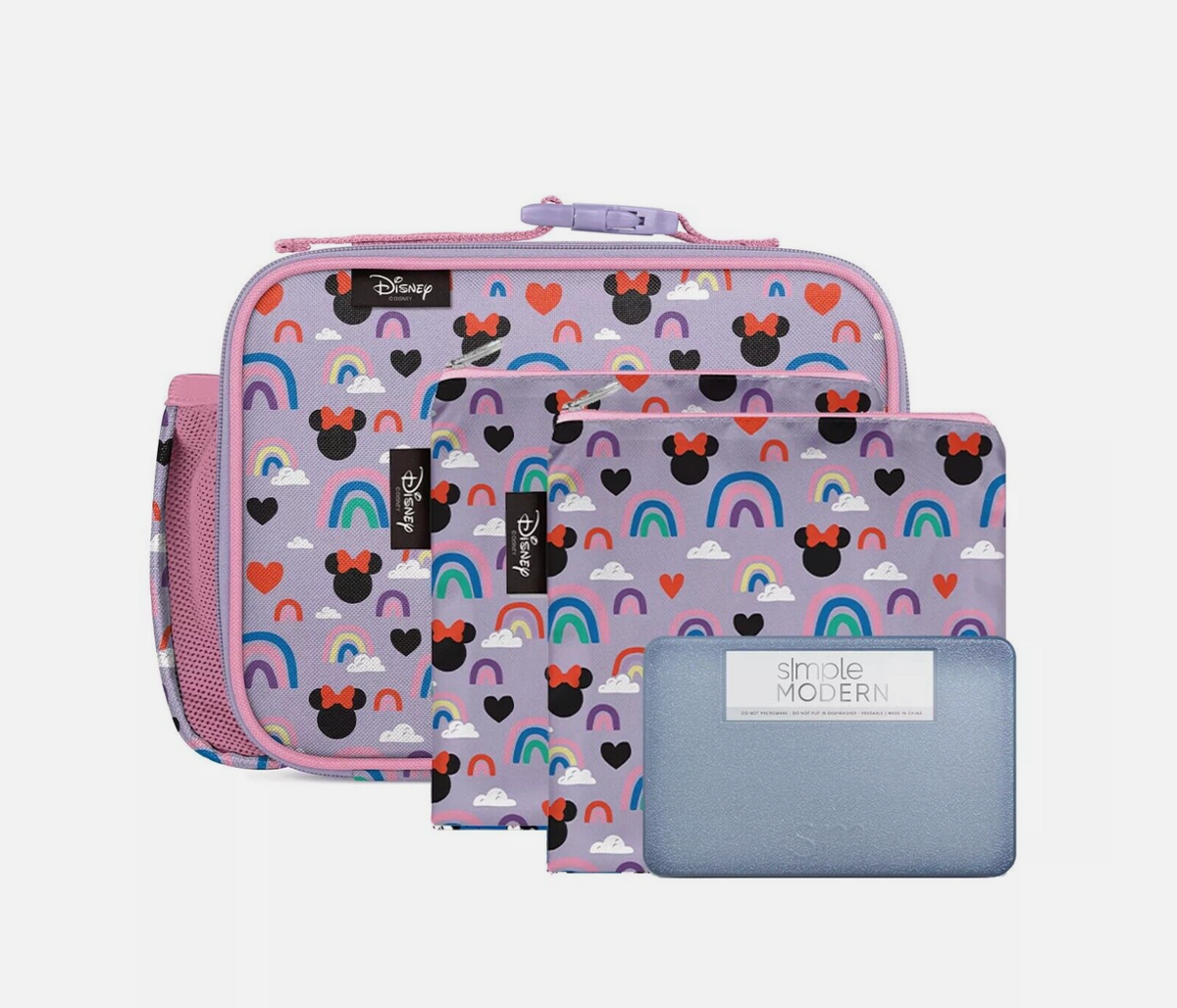 Simple Modern Minnie Mouse Lunch Box