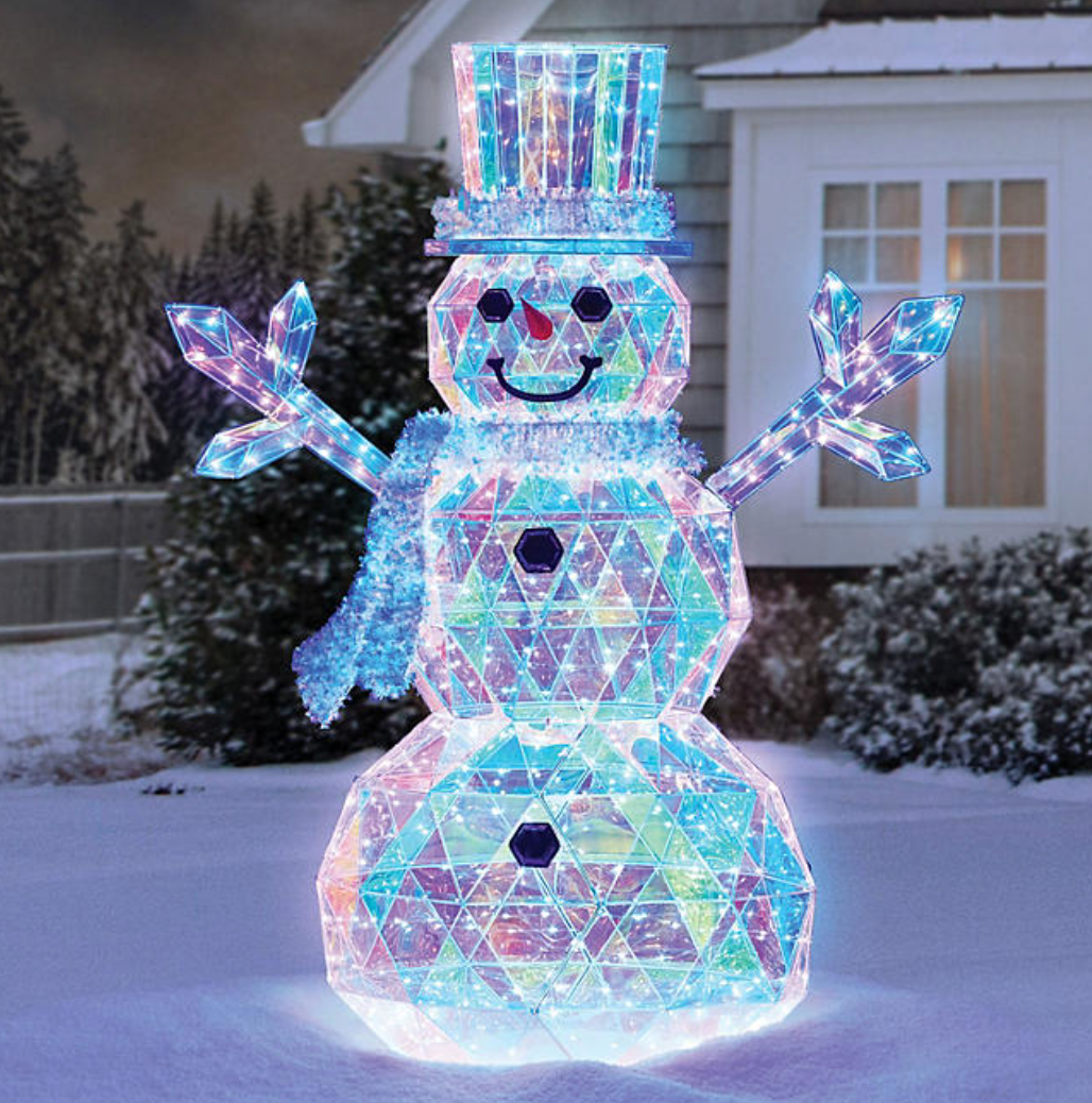 MM PRISMATIC SNOWMAN