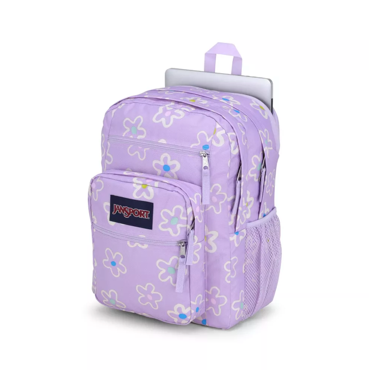 JanSport Big Student 17.5" Backpack - Fresh Floral Lilac