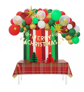 Holiday Party Kit Celebration Theme Party Decoration Bundle, 112 pcs.