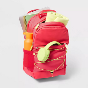 Sporty 19" Backpack Red/Lime - All In Motion️