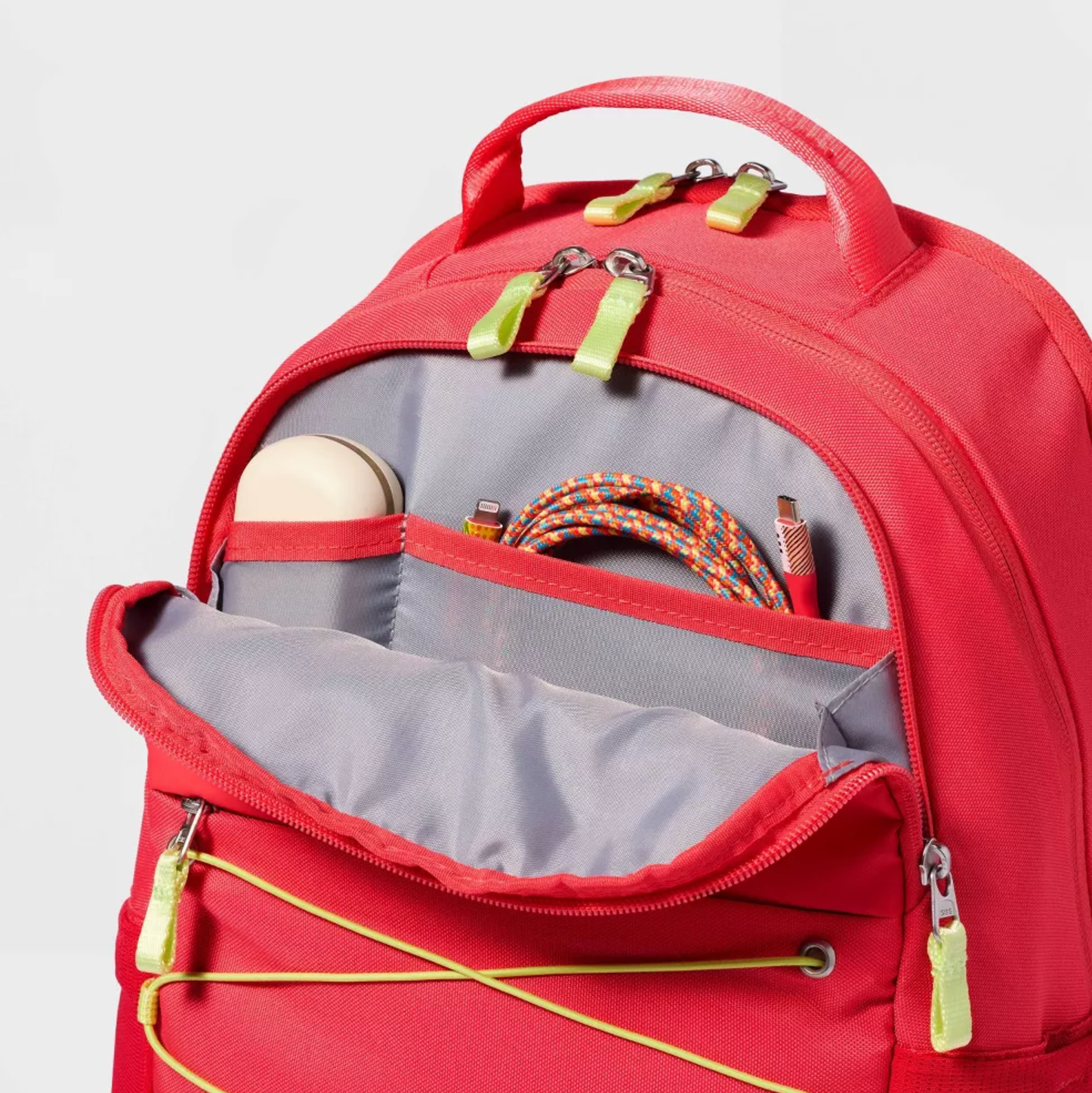 Sporty 19" Backpack Red/Lime - All In Motion️