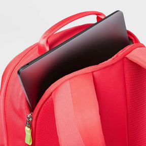 Sporty 19" Backpack Red/Lime - All In Motion️