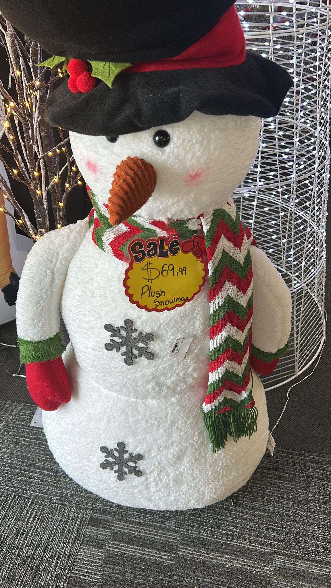 Snowman Character Decor