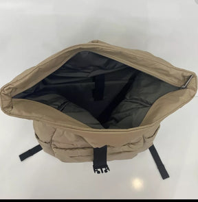 Open Story Backpack School 15"-Laptop Water Resistant Puffer 16"